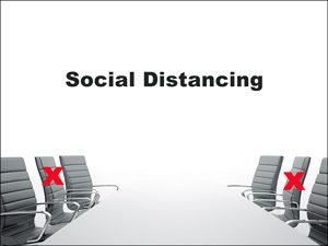 returning to the workplace with social distancing